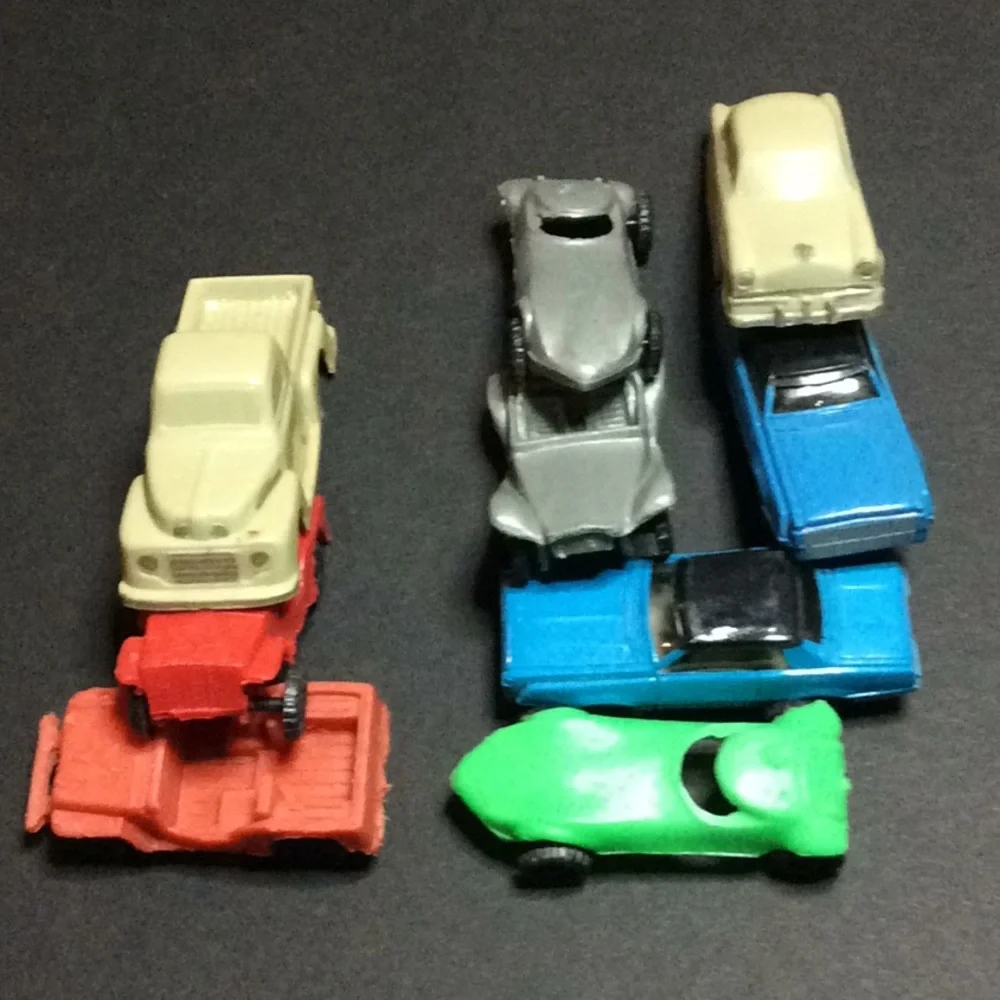 Vintage Plastic Cars Jeeps Truck HO Varney 9